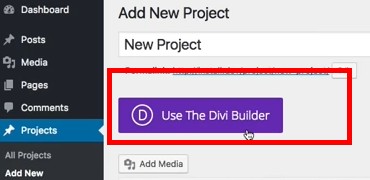 Divi Theme - 使用 divi builder