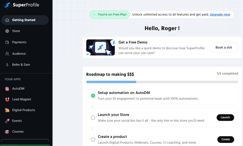 Manychat替代工具：SUperProfile